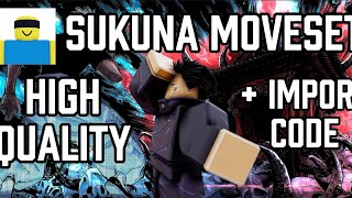 Famous Sukuna Moveset JJS Skill Builder Import Code Net Worth
