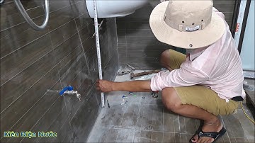 Cách Lắp Chậu Rửa Mặt cho Nhà Tắm Chuẩn Đẹp