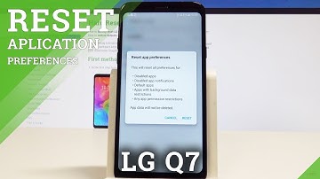 How to Reset App Preferences on LG Q7 - Restore App Settings