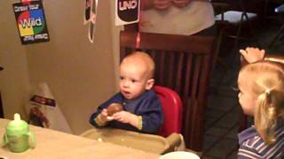 BabyBear Eats Cake- UNO birthday