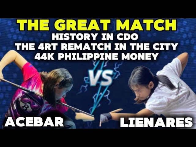 Image of video the The Great Match 🤩  Shayne Acebar 🆚 Heloise LIenares live in CDO 2025 !! 19