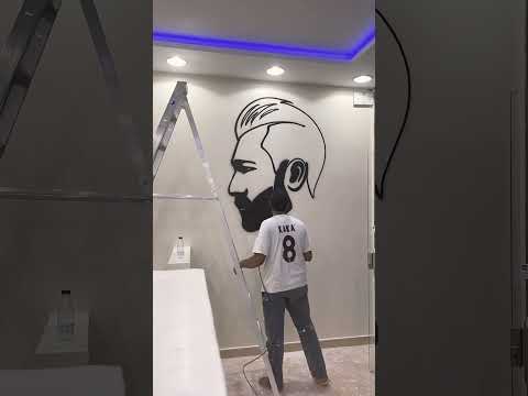 رسمه بمحل حلاقه