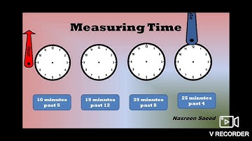 Maths std 4 Measuring time.