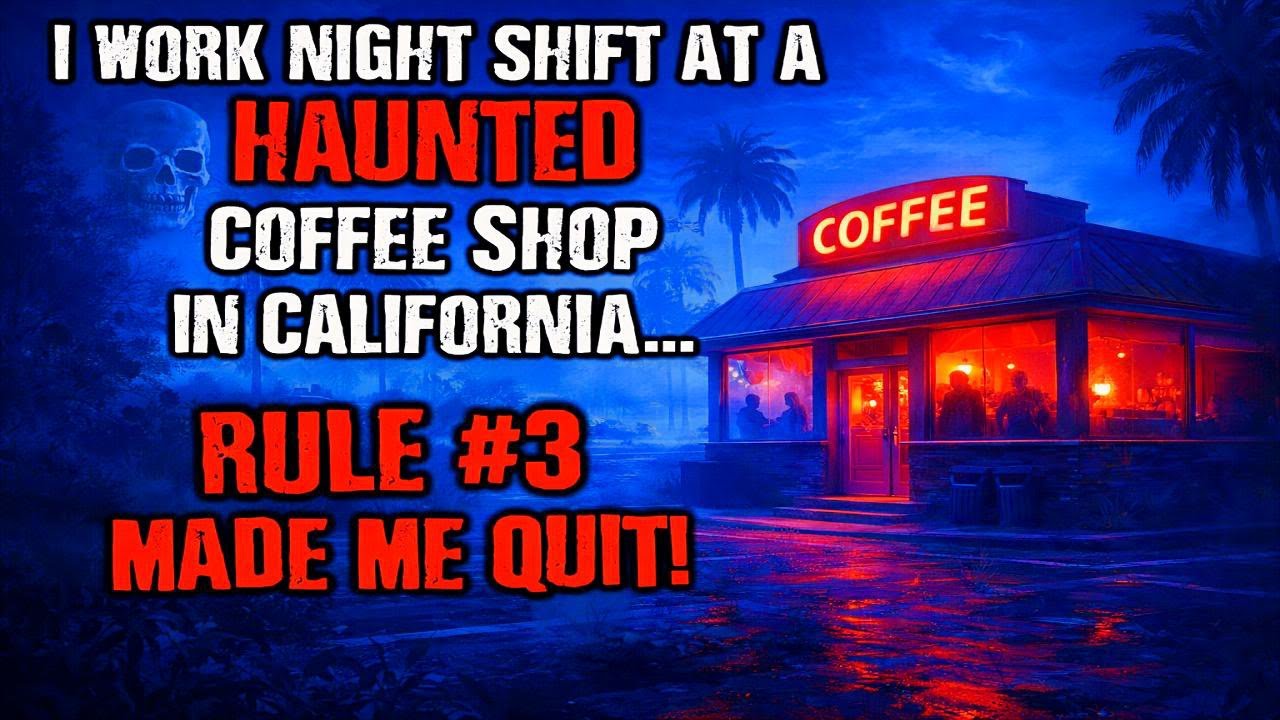 I Work Night Shift at a HAUNTED Coffee Shop in California...Rule #3 Made Me Quit!