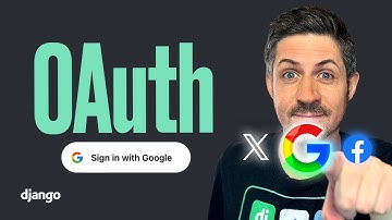 OAuth - Social Logins with Django and Allauth - Google, Github, X and Facebook