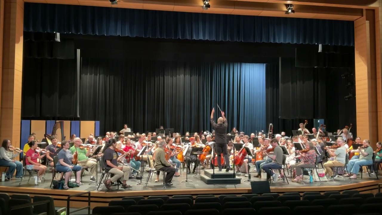 NWMF Mahler Symphony no. 10 5th mvt dress rehearsal July 25, 2025