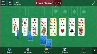 Microsoft Solitaire Collection: FreeCell - Medium - March 1, 2022