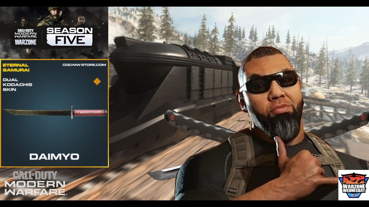 They Added Swords To Call Of Duty Warzone... - YouTube