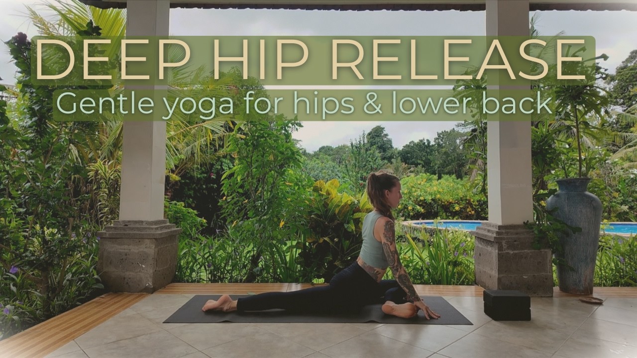 Deep Hip Release | Yoga for Hips & Lower Back Tension - YouTube