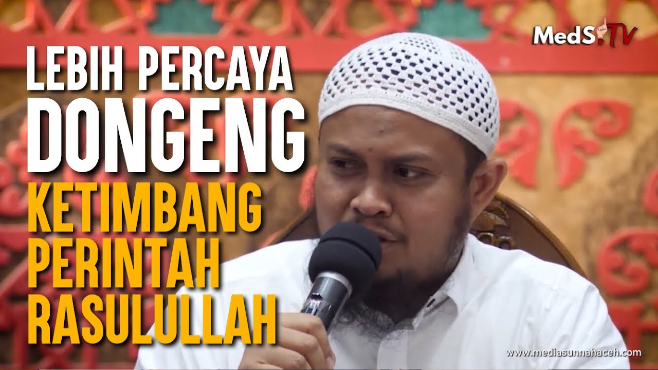 Lebih Percaya Cerita Dongeng Daripada Perintah Rasulullah | Ustadz Harits Abu Naufal