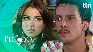 Manuel is forced to confess his love to Lucrecia | Mi Pecado Episode 35 (Part 2) | tlnovelas