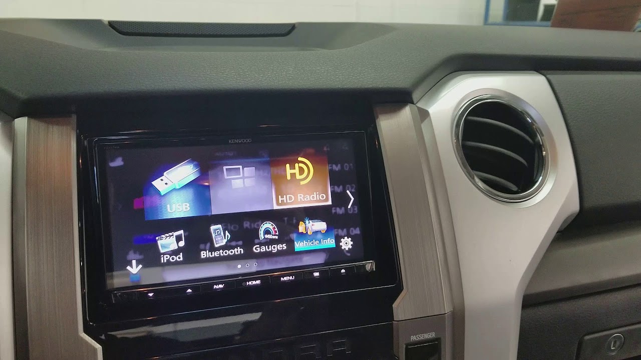 2017 tundra Kenwood navigation with meastro interface