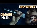 REACTION to DIMASH  - Hello (Lionel Ritchie cover) AMAZING