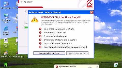 Avira AntiVir Premium Security Suite Detection and Removal Tests Part 1