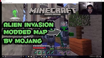 Alien Invasion!! - Mcpe Modded Map by Mojang - Minecraft PE (Pocket Edition)