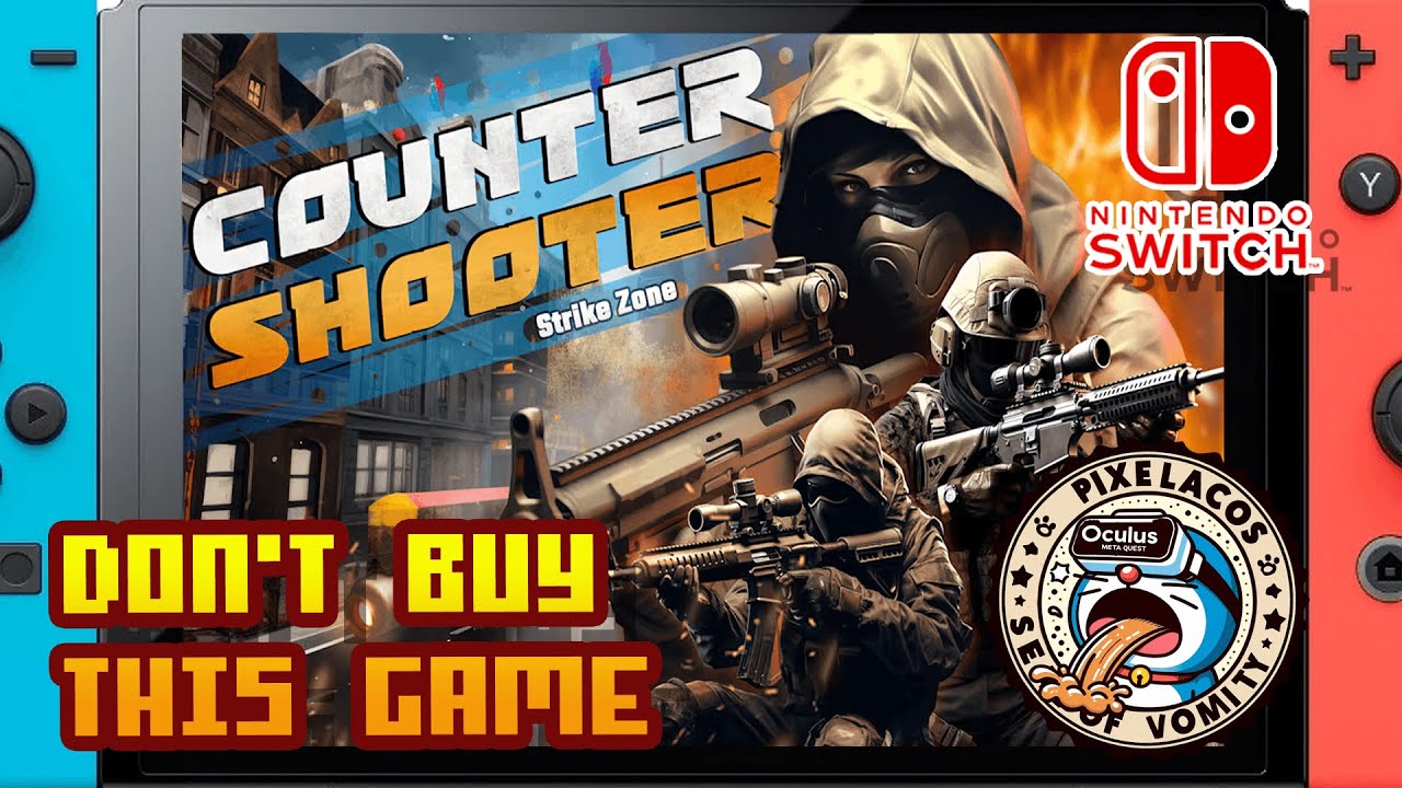 𝐃𝐎𝐍 𝐓 𝐁𝐔𝐘 𝐓𝐇𝐈𝐒 𝐆𝐀𝐌𝐄 counter shooter strike zone nintendo switch