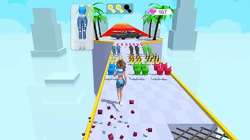 DressUp Run 3D ​​- All Levels Gameplay Android,ios