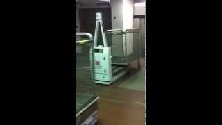 AGV cartwasher pick up