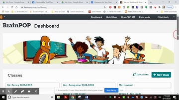 BrainPop Assignment in Google Classroom