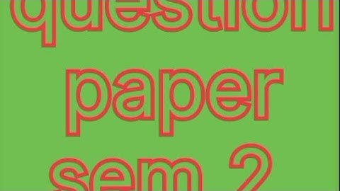 fyit sem 2 question paper all subjects|#bscit #questionpaper