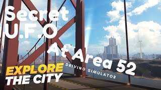Secret U.F.O Area in Driving Simulator! screenshot 5
