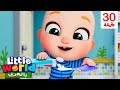 هكذا نستعد في الصباح | أغاني تعليمية للأطفال باللغة العربية | Little World Arabic