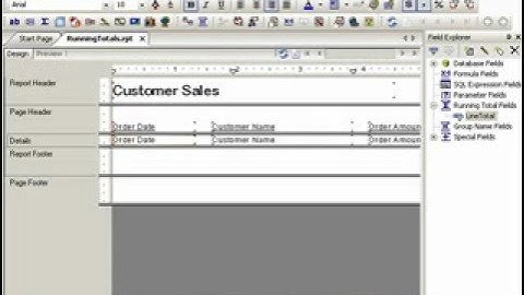 LearnKey Crystal Reports: Running Totals
