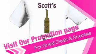 Beer Bottle Personalized Bachelor Party T-Shirt - AdvantageBridal.com