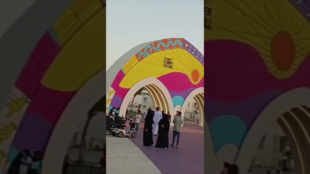 Exploring Flowers Festival in Yanbu Saudi Arabia 