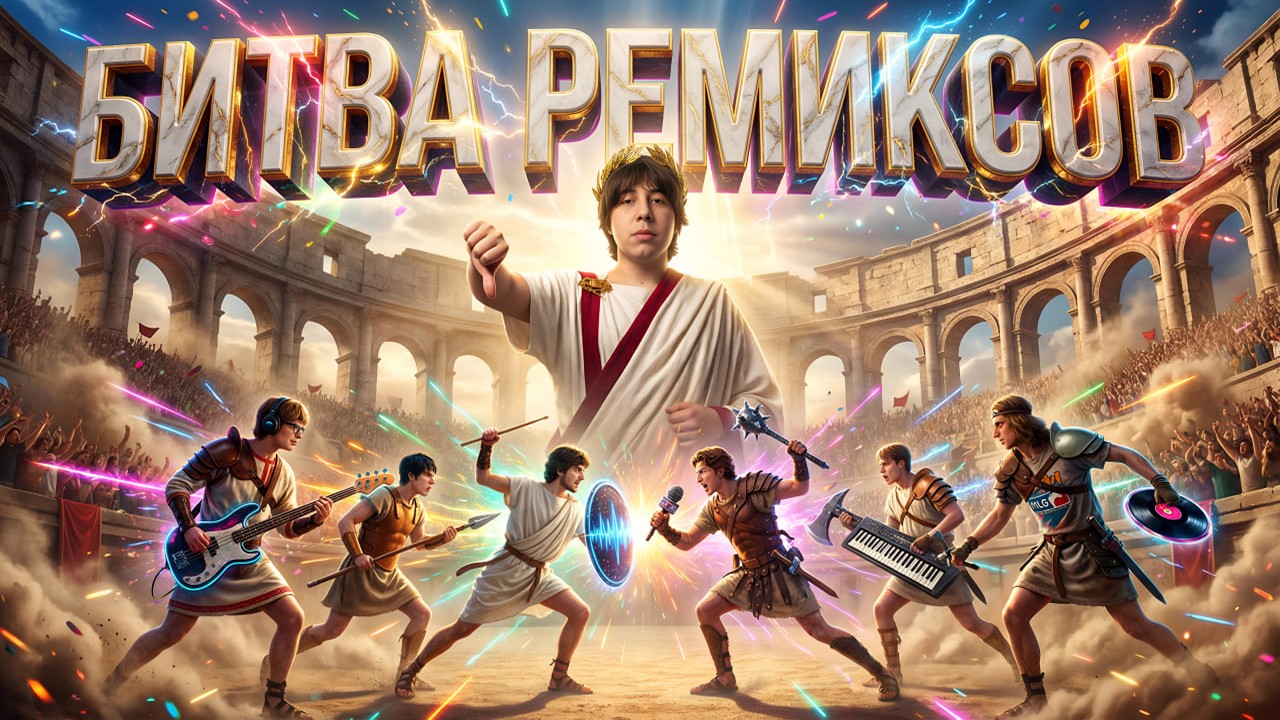 ЛУЧШИЙ РЕМИКС или нам устроят ДРЕВНИЙ РИМЛИНГ
