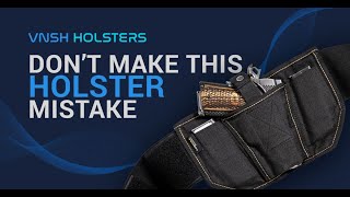 Don't Make This Classic Concealed Carry Holster Mistake