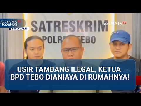 Usir Tambang Emas Ilegal, Ketua BPD dan Keluarga Justru Dianiaya!