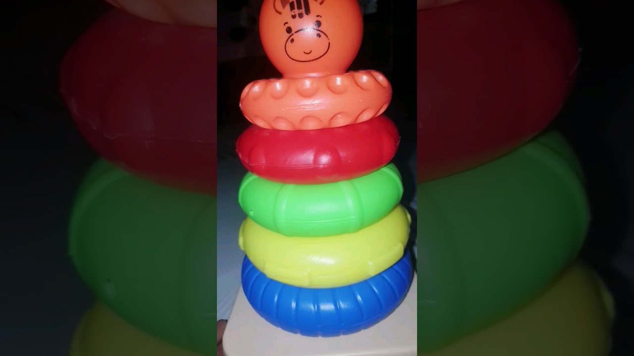 Learning Colours with Stacking Rings Toy 