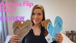 Archies flip flops review