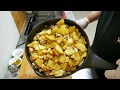 Как БЫСТРО пожарить картошку с мясом