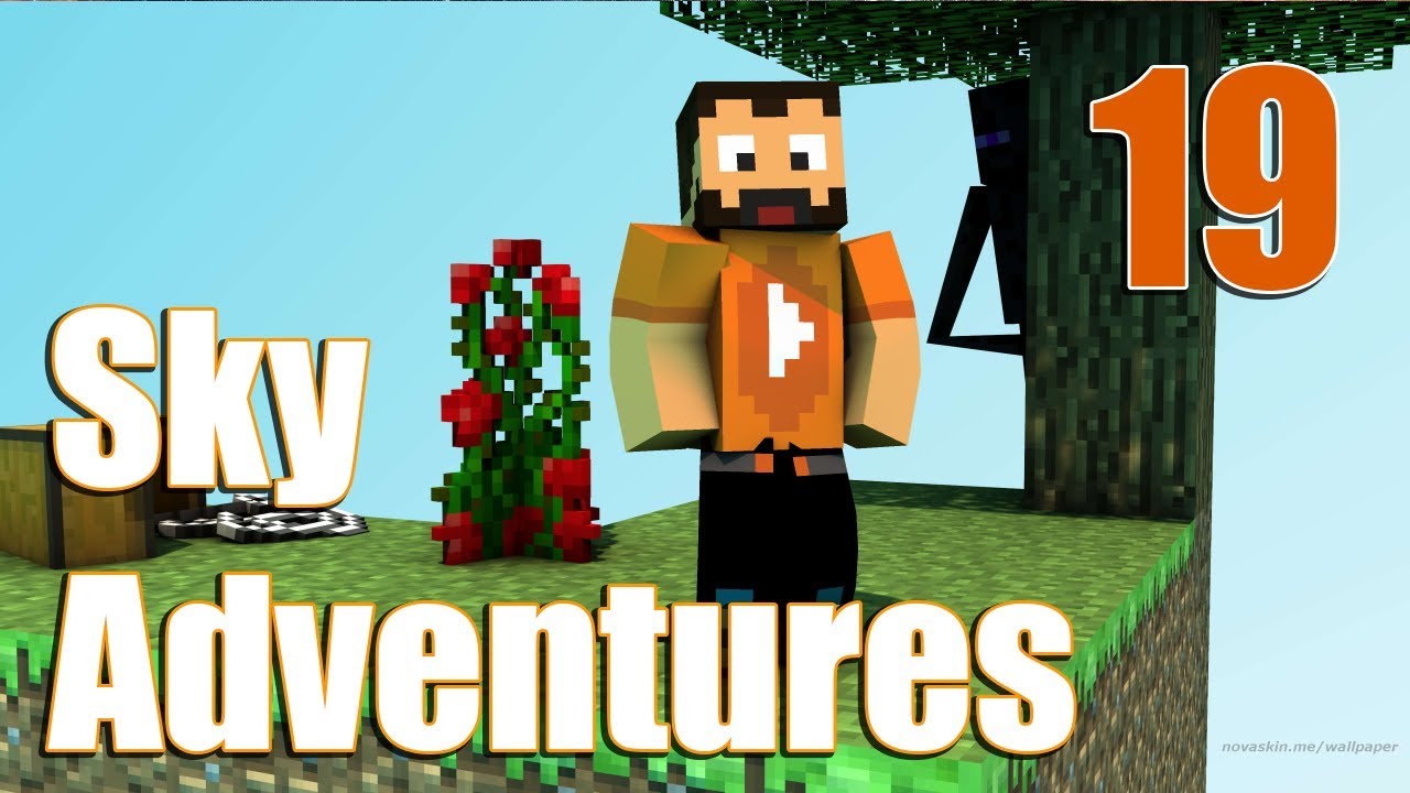 Minecraft Sky Adventures - Kafa Yakan Jetpack - Bölüm 19 - YouTube
