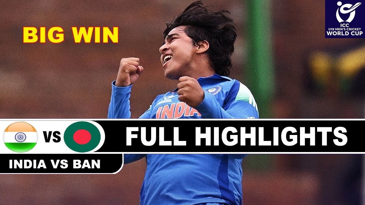 INDIA VS BANGLADESH ICC U19 WORLD CUP 2026 MATCH HIGHLIGHTS | IND VS BAN MATCH HIGHLIGHTS 2026