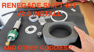 RENEGADE SHIFT KIT V2.0 INSTALL! AND SOME OTHER GOODIES!!
