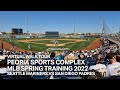 [4K] Peoria Sports Complex, MLB Spring Training, Baseball Game, Seattle Mariners vs San Diego Padres