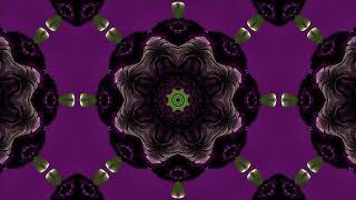 VJ Loop #17 Kaleidoscope Video Background Screensaver 1 Min