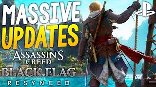 HUGE Assassins Creed Black Flag Resynced UPDATES - New Chapters and Story, Naval Combat + MORE News