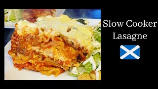 The BEST Slow Cooker Lasagne | Crock pot Lasagna :)