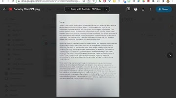 Change an Image of Text to Editable Text with Google Docs