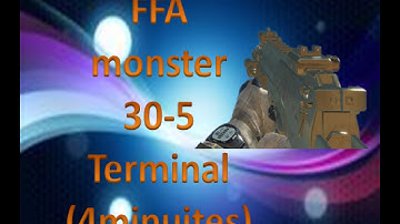 mastering the FFA gameplay on terminal 30-5 specialist (4mins)