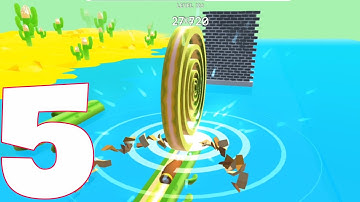 Spiral Roll Gameplay Walkthrough All Update Level 126 - 138  (Android,iOS) Part 5