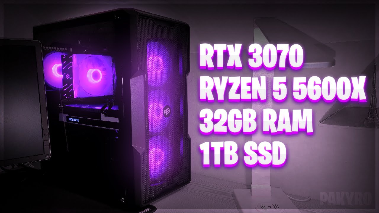 UNBOXING NOVÉHO PC - RTX 3070, RYZEN 5 5600X, 32GB RAM
