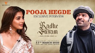  Pooja Hegde Exclusive Interview | Prabhas | Radha Krishna Kumar | UV Creations | 11th March Release Image