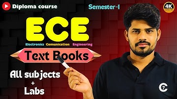 📘 Electronic Communication Engineering Textbooks | Diploma 1st Year | 1st Semester