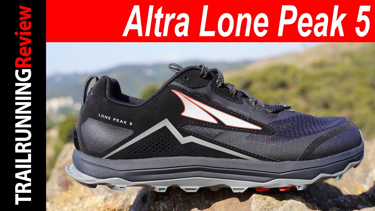 Altra Lone Peak 5 Review - La polivalencia máxima con drop 0 - YouTube