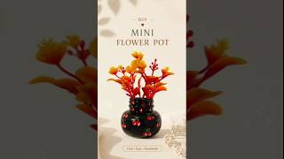 DIY Mini Flower Pot 🌸| Waste Bottle Craft |#shorts #viral #flowerpot#diy #craft #explore#fypシ゚viral